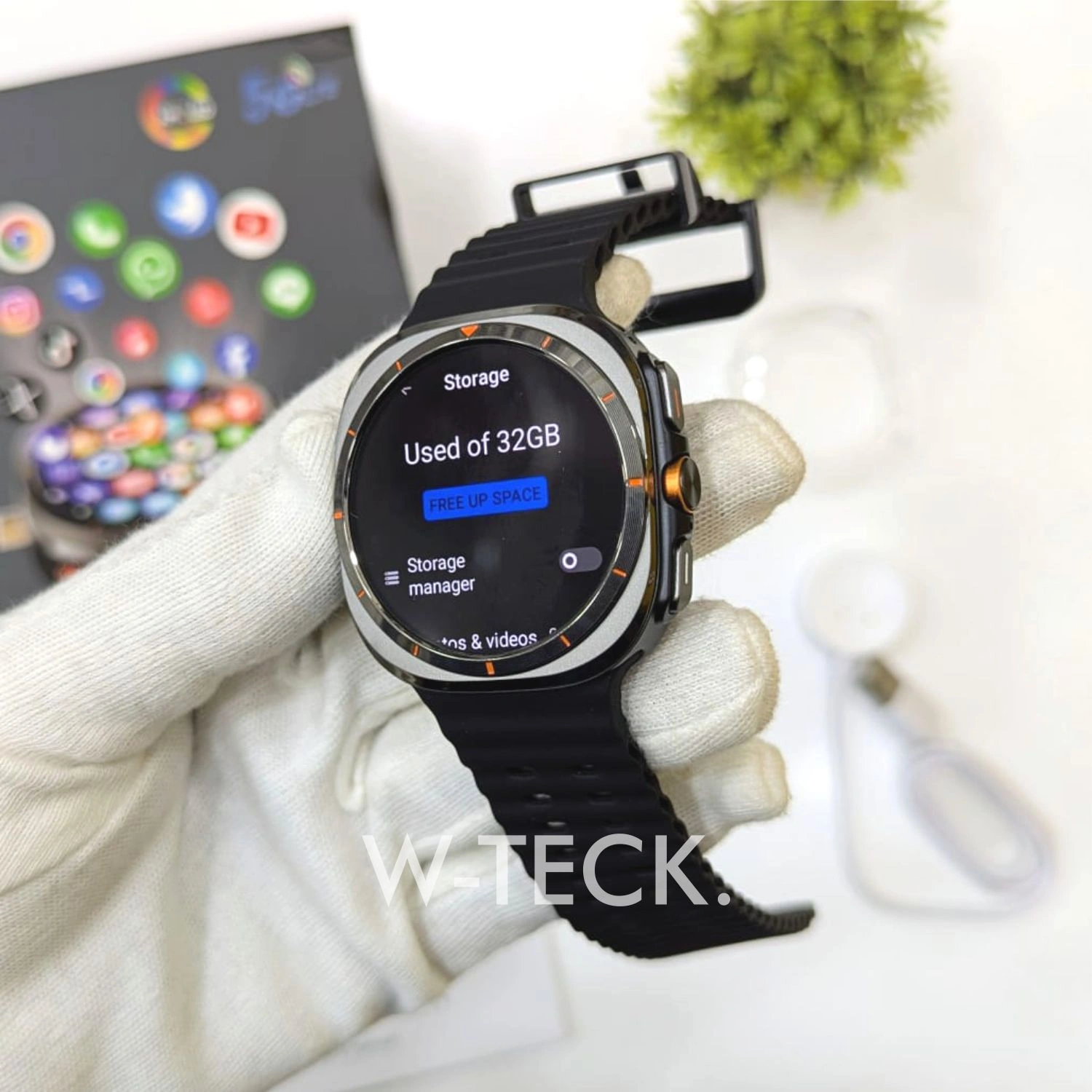 Best 5G Android Watch | Kalobee U8 Ultra Smart Watch | 3/32 GB Memory | 120 Hz Processor